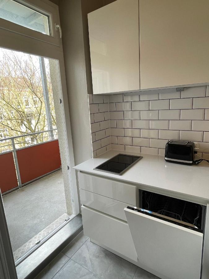 Апартаменти Altbaucharme Deluxe Mit Balkon In Zentraler Lage Кіль Екстер'єр фото
